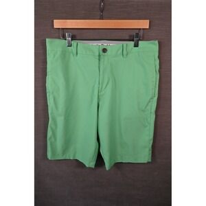 Puma Golf Shorts Mens 32 Green Performance Lightweight Flat Front Athletic